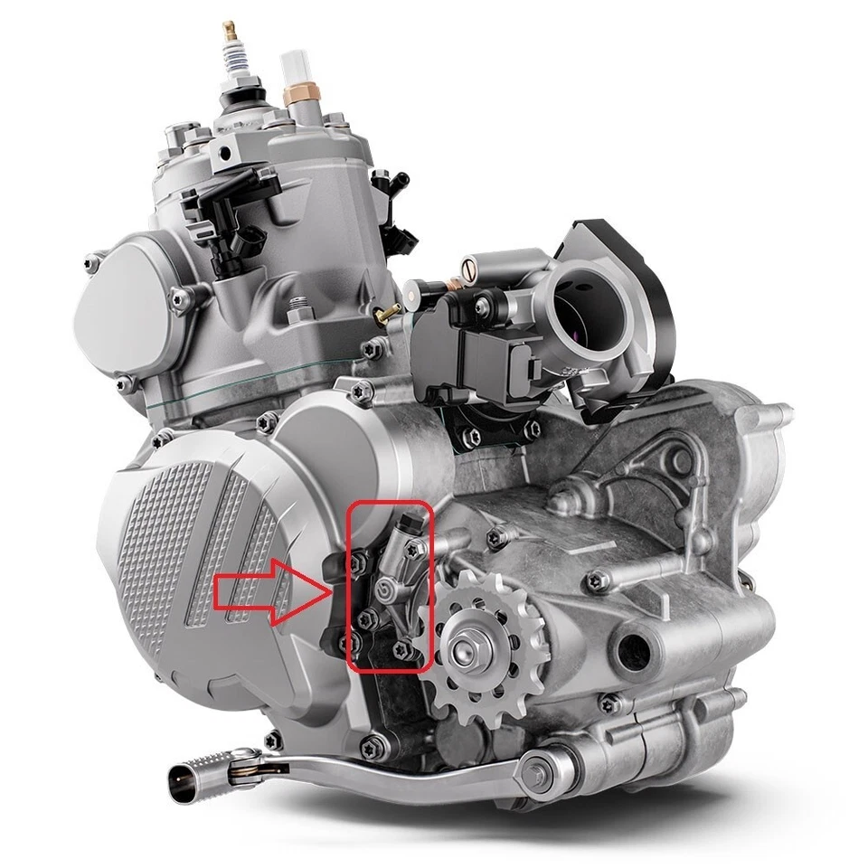 Kit revisione pistoncino attuatore frizione idraulica KTM EXC 250 300 2022 2023 - Immagine 2 di 2