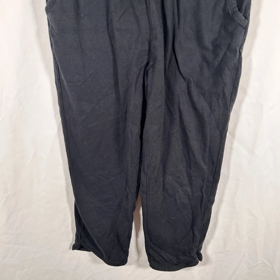 Nike комбинезон девочек маленький твердый черный без рукавов v-образным вырезом галстук спереди 100% хлопок - Изображение 3 из 4