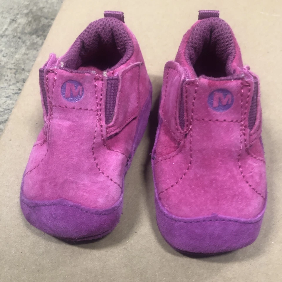 Zapatilla deportiva Merrell Toddlers 1M Jungle Moc, ROSA Foto 3 de 4