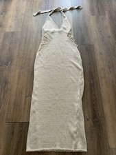 pretty little thing Beige Maxi Dress S