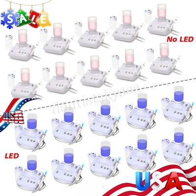 1-10 (LED) Dental Ultrasonic Scaler Handpiece Bottle Fit EMS Cavitron Woodpecker