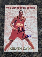 1997 Genuine Article Charlotte Series Autographs #MP7 Kelvin Cato /5000