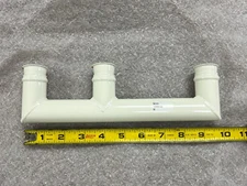 10558100 Aluminum Manifold. 1.125" Tube.  Beaded MS33660