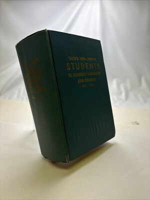 Who's Who Among Students in American Universities and Colleges 1958-1959