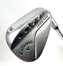 CALLAWAY JAWS RAW Sand/Lob Wedge 58 Loft 8Z DG Spinner 115 Wedge-Flex