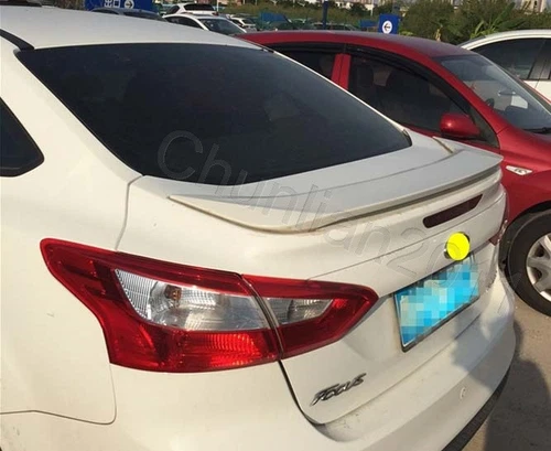 ABS Factory Style Spoiler Wing for 2012-2014 Ford Focus 4DR Sedan 1PCS B - Picture 4 of 8