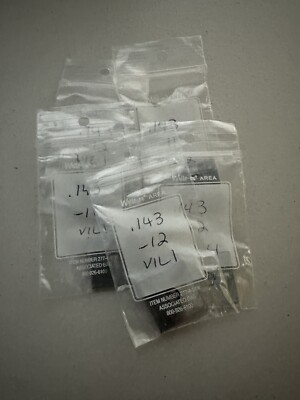 Steel Square Gage Block .143 Different Brands Webber , CMI, And More