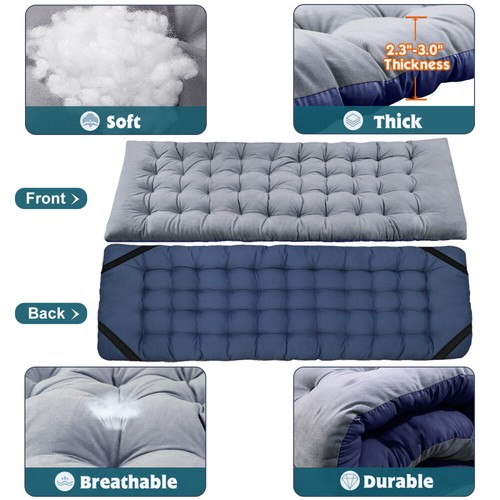 Cuna de camping plegable para adultos cunas militares cama para dormir con colchón y bolsa de transporte - Imagen 6 de 12