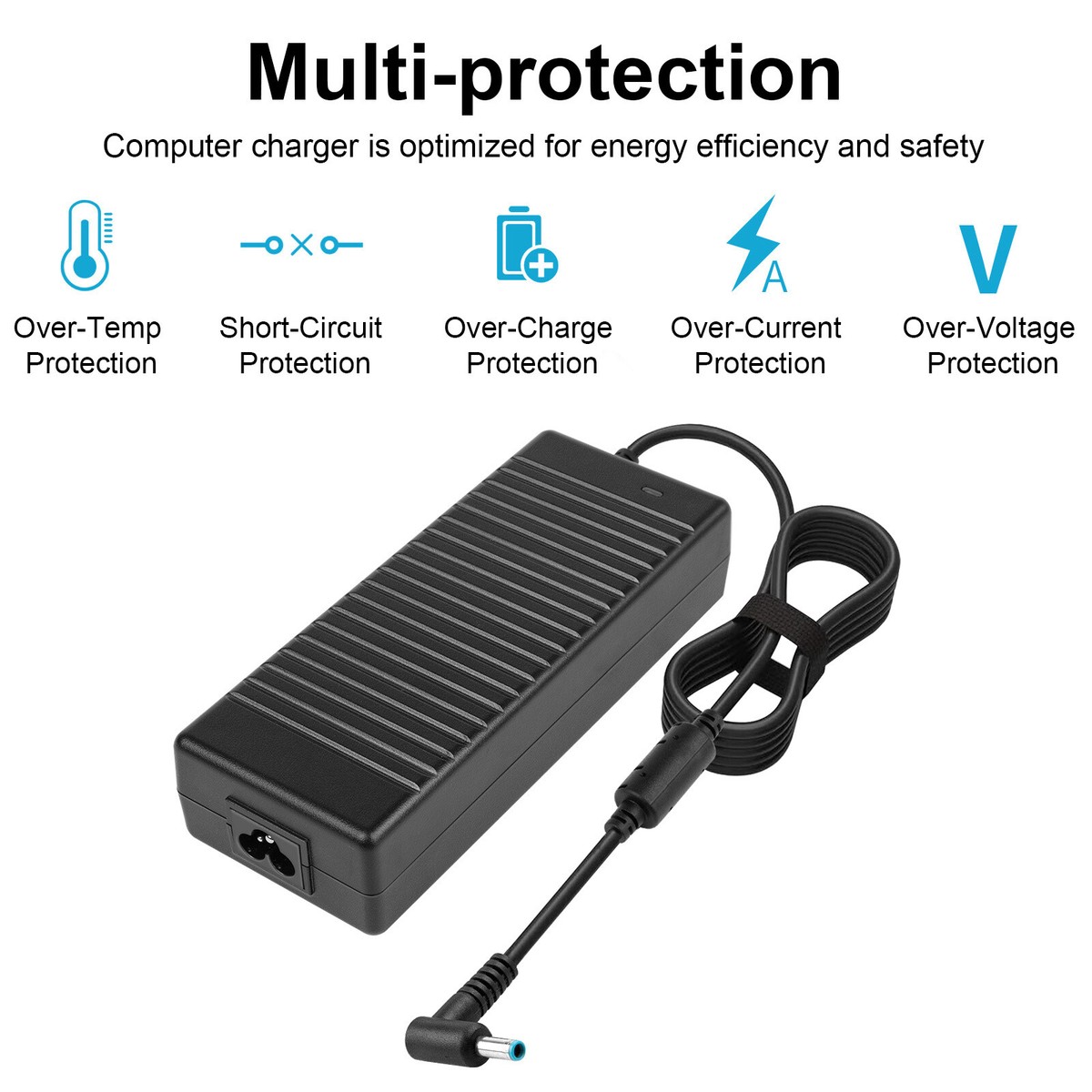 ADATTATORE CA HP 150W TPN-CA11 (917677-001) Nuovo Originale Per TPN-DA09/03 Powercord EUR 48,96 - IT - Foto 3