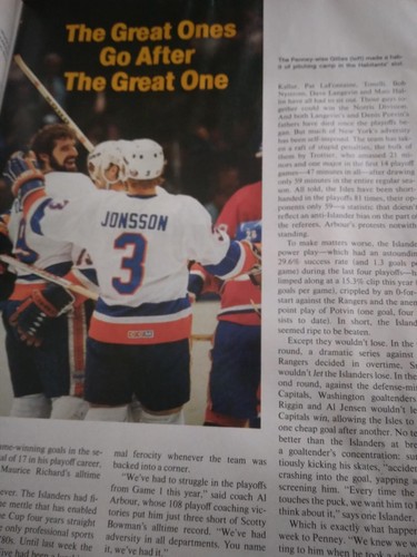 Sports Illustrated May 14 1984- Mike Bossy The Drive for Five - Picture 3 of 6