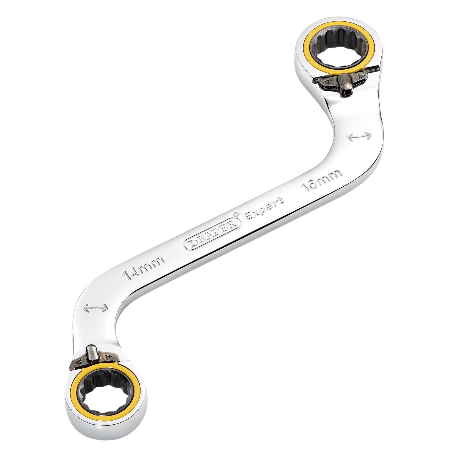 Draper Expert Hi Torq Double Ring Ratchet S Spanner - Image 2