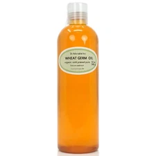 Pure Wheat Germ Oil  2 oz 4 oz 8 oz 16 oz 32 oz up to One gallon Free Shipping