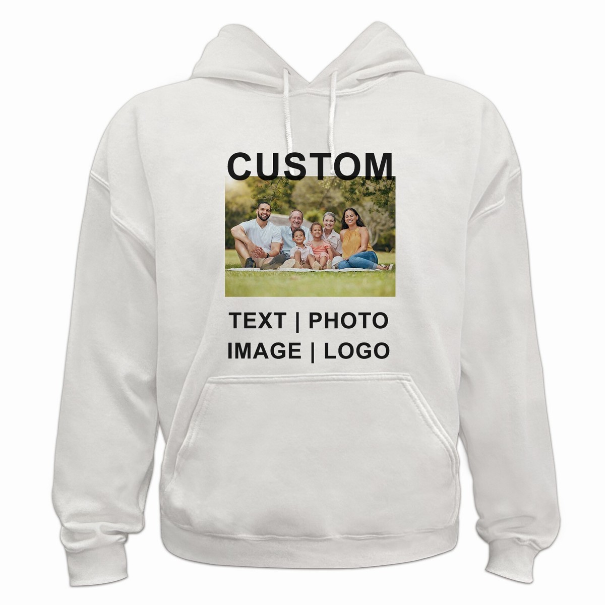 Long Sleeve Personalized Picture Sweatshirts Custom Hoodie