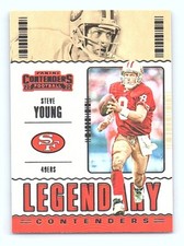 2020 Panini Contenders #LC-SYO Steve Young #LC-SYO Legendary Contenders