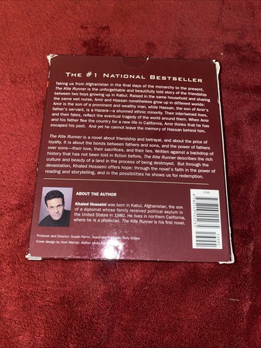 The Kite Runner by Khalid Hosseini 11 CD Audiobook Read By Author Runs~12 Hours - Picture 2 of 4
