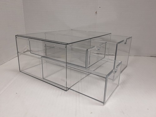 16 Drawer Clear Set For Table Top 4pc - Picture 5 of 17