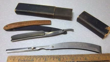 vintage razor, Hair Shaper & box, JR Torrey on the blade & box, fun collectible