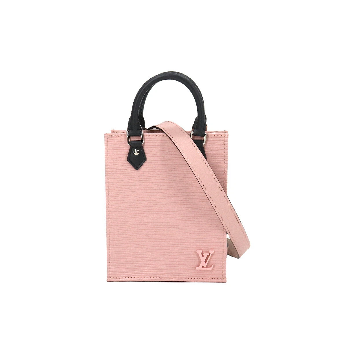 LOUIS VUITTON Epi Petit Sac Plat 2way Hand Shoulder Bag Pink M69575  90171463