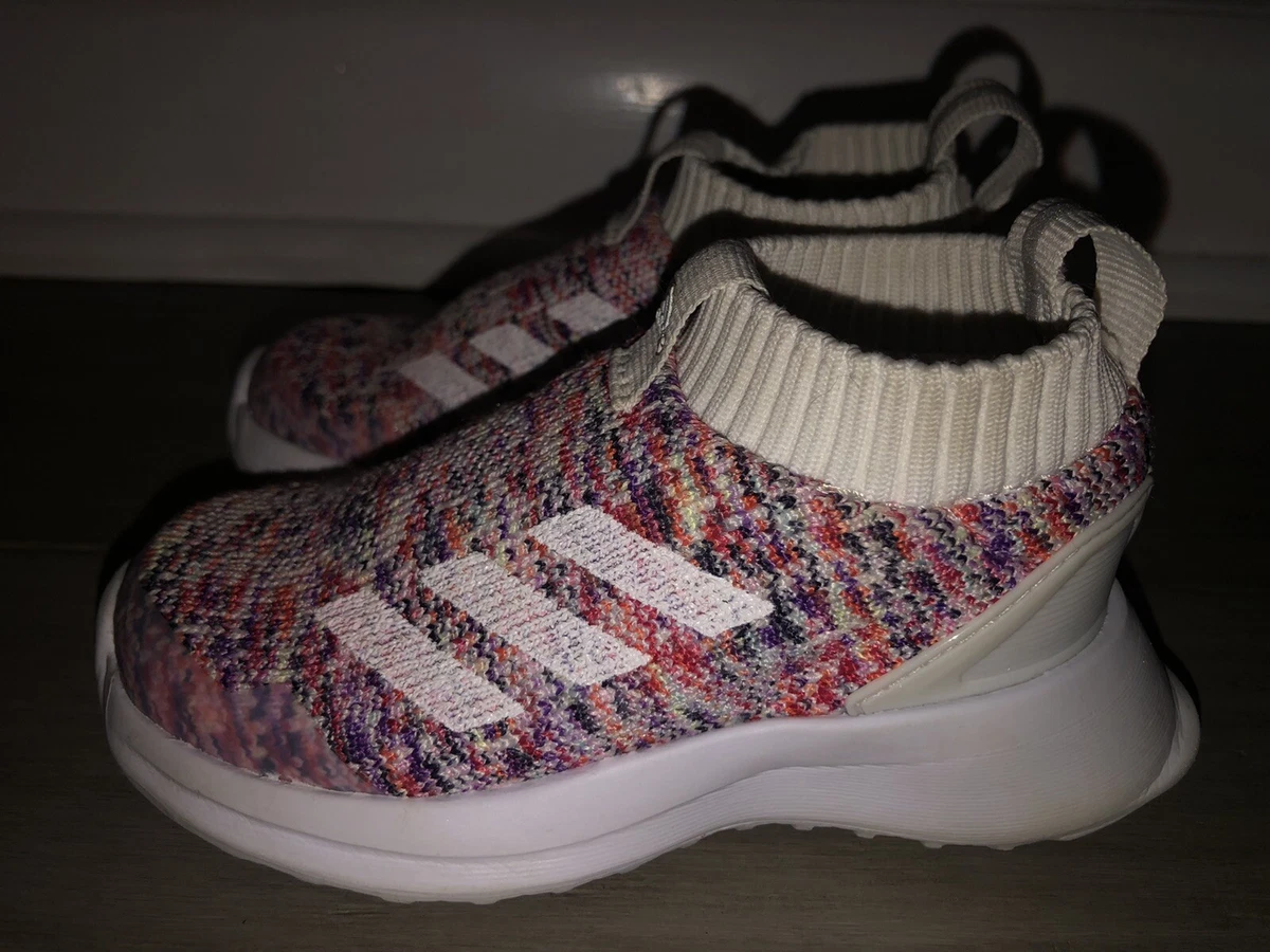 Adidas rapidarun cheap laceless girls