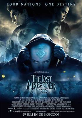 THE LAST AIRBENDER Movie POSTER 11x17 Netherlands Jackson Rathbone Cliff Curtis
