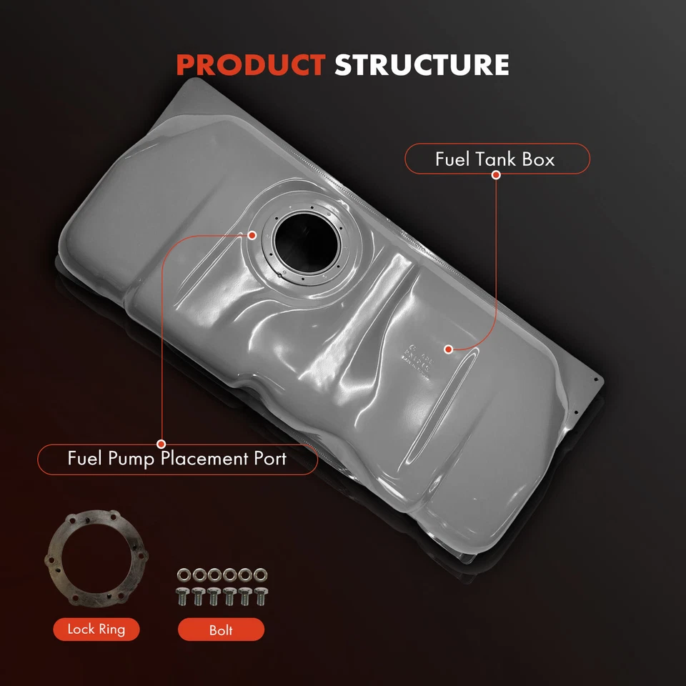 Tanque de combustible de 19 galones para Ford Crown Victoria Lincoln Town Car 2001-2011 Mercury Foto 2 de 4