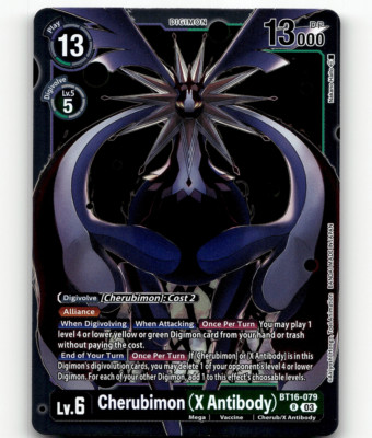 Digimon CCG Cherubimon (X Antibody) - Beginning Observer | eBay