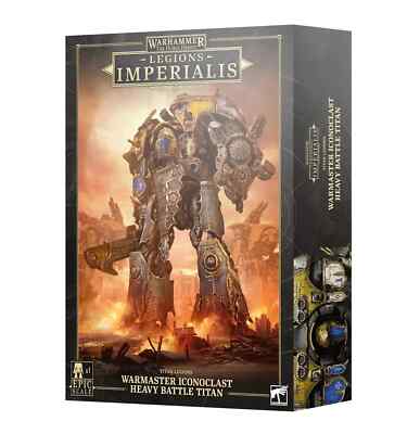 Warmaster Iconoclast Heavy Battle Titan Legions Imperialis Sealed