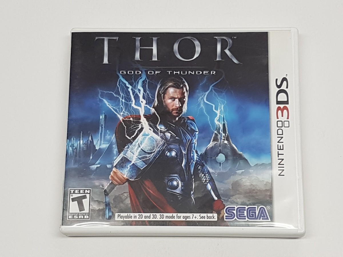 Thor：God of Thunder【新品未開封・DS北米版】 Thor: God Of Thunder Nintendo DS Complete CIB Authentic