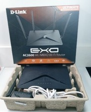 D Link EXO Ac2600 Mu-Mimo Wifi Router 4k Streaming  Gaming TESTED WORKING