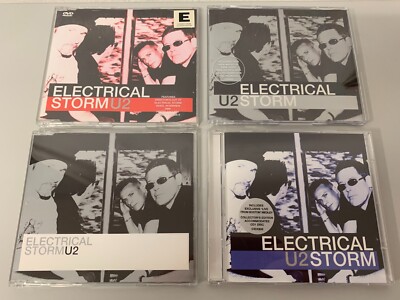 U2   Electrical Storm - 4 CD Single Set   2002