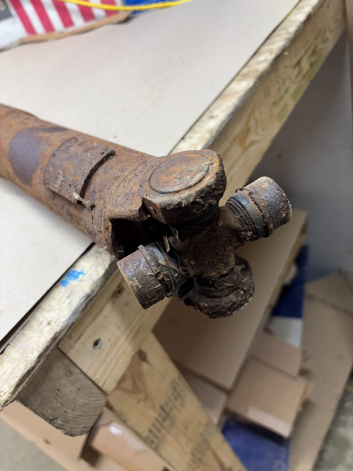 Oldsmobile Cutlass Chevelle Skylark El Camino 1968 1972 eje de transmisión 57-1/2" Foto 2 de 4