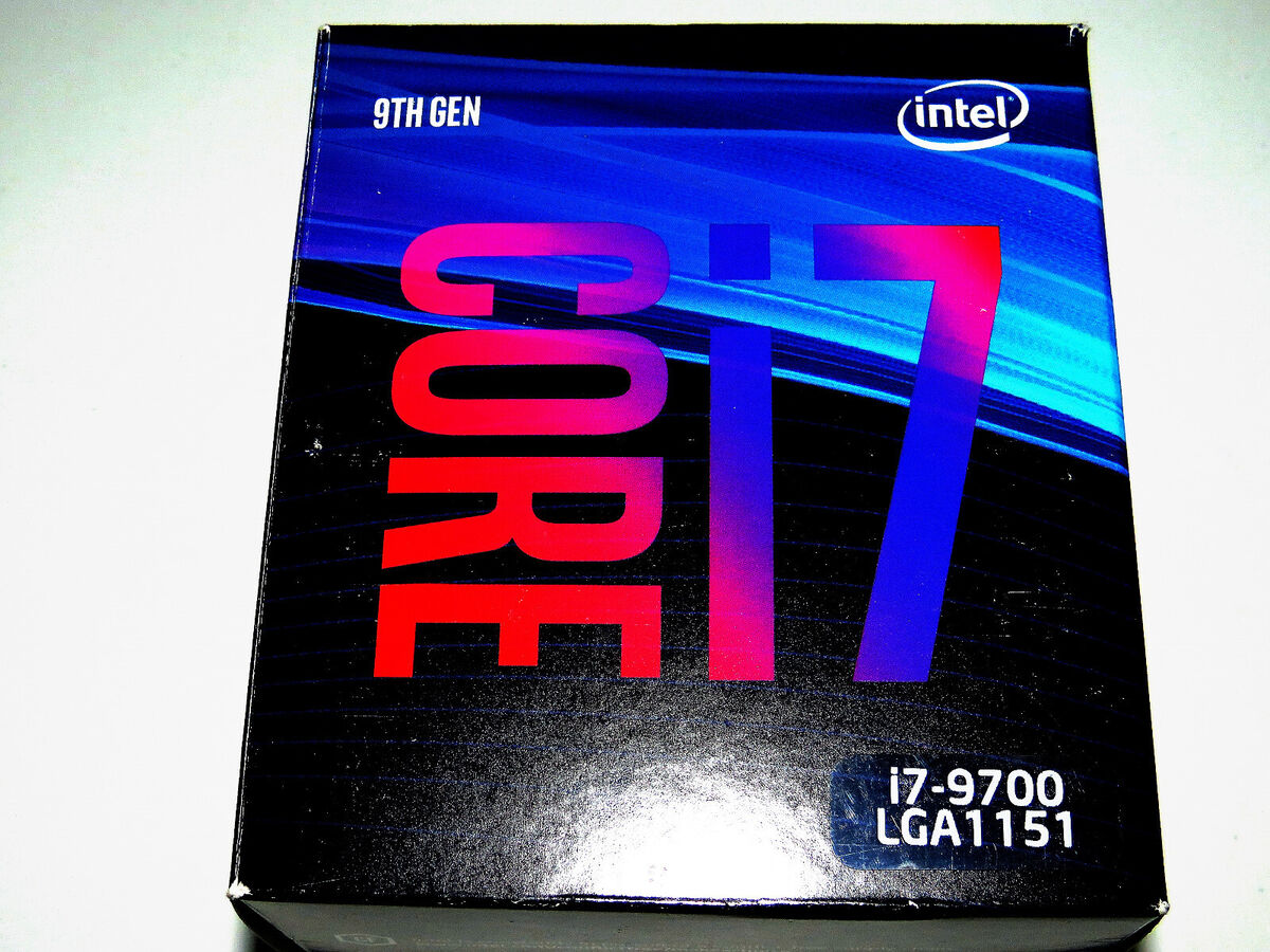 Intel Core i7-9700 3.0 GHz LGA1151 SRG13 Coffee Lake Desktop CPU