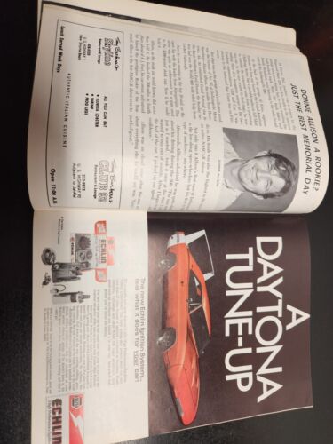 Vintage 1970 Daytona Firecracker 400 Official Program NASCAR Grand National - Picture 9 of 10