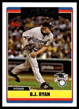 2006 Topps Updates & Highlights #UH272 B.J. Ryan All-Star Toronto Blue Jays