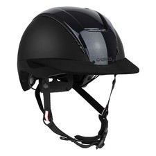 Casco Duell Reithelm schwarz Reitkappe inkl. Schutzbeutel