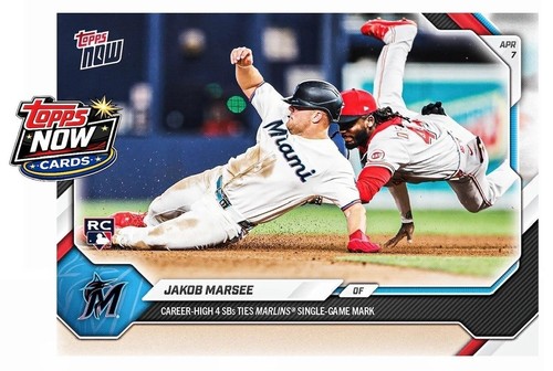 2026 Topps Now #60 Jakob Marsee | Baseball Card