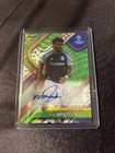 2024-25 Topps Finest UCC Ian Maatsen Green Auto /99 Aston Villa