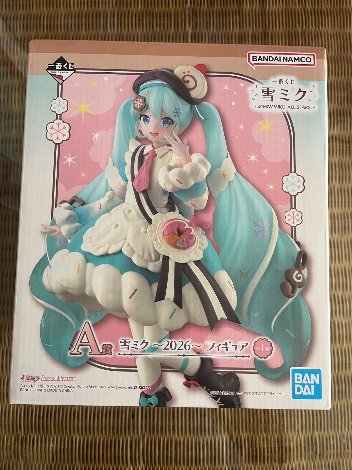 Hatsune Miku Snow Miku 2026 Ichiban Kuji Figurine Collection Manga