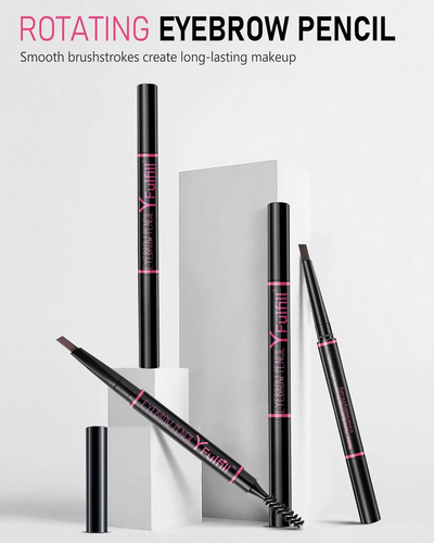 Lapiz de cejas gris para mujeres mayores resistente al agua ideal para canas - Imagen 6 de 12