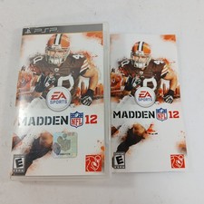 Madden NFL 12 - Sony Playstation Portable PSP (CIB / Complete)