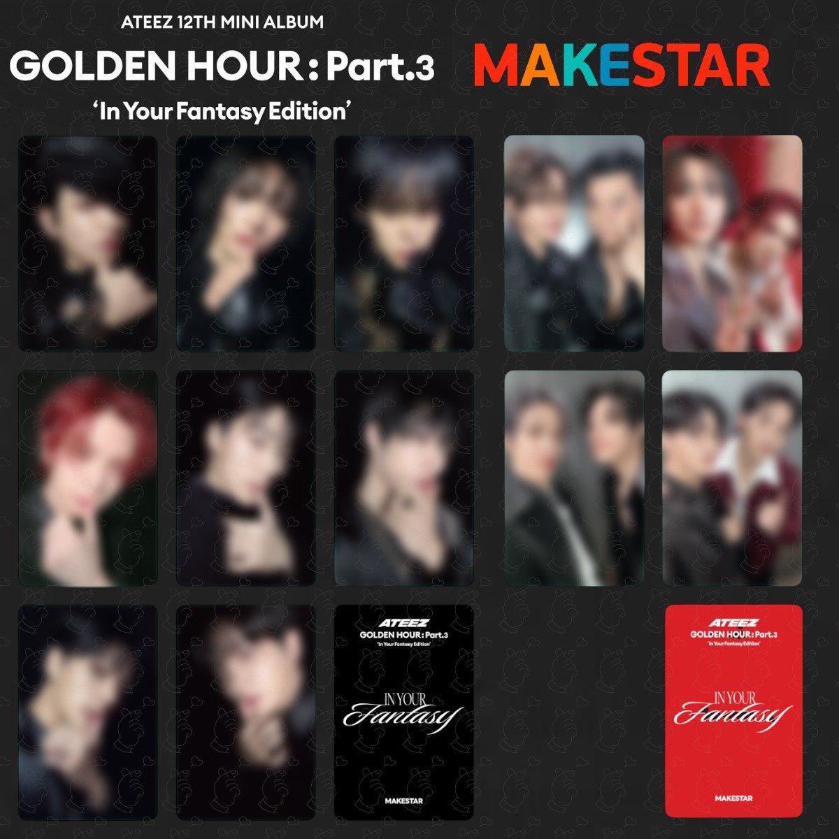 ATEEZ GOLDEN HOUR Part.3 In Your Fantasy Edition Limited