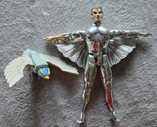 Quicksilver W/Tally-Hawk Complete Silverhawks 1986 Telepix Kenner Vintage Figure