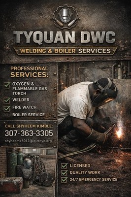 Tyquan DWC Welding | Boiler Removal & Industrial Welding