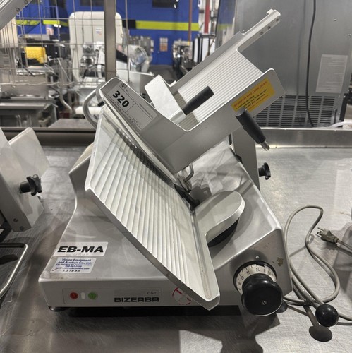 BIZERBA GSP H HEAVY DUTY MANUAL GRAVITY FEED DELI CHEESE MEAT SLICER