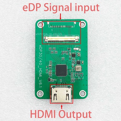 EDP zu HDMI Adapterplatte 4K 1080P Multi-Resolution Display Konverter
