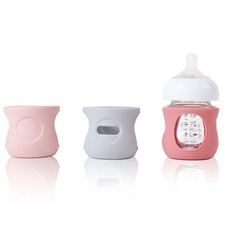 3 Pack Silicone Sleeve for Avent Natural Glass Baby Bottles, Compatible Phili...
