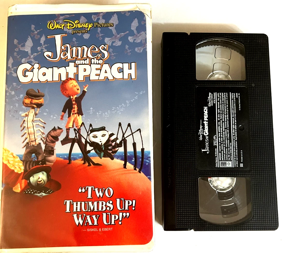 James and the Giant Peach VHS Tapes for sale | eBay