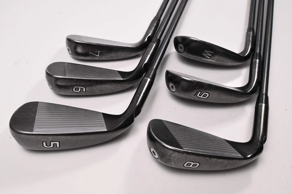 Ping G710 Irons / 5-PW / Black Dot / Senior Flex Ping ALTA CB Red AWT Shafts - Image 4 of 4