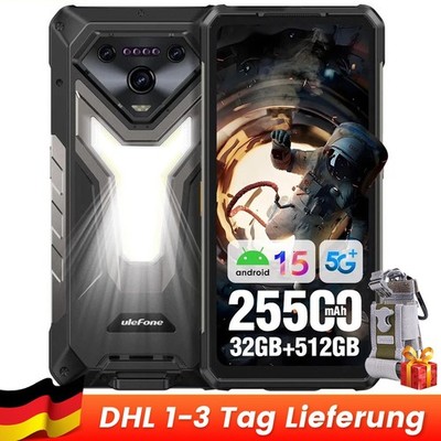 Ulefone Armor 34 Pro 5G Android 15 Outdoor Smartphone 32GB+512GB 64MP Handy NFC