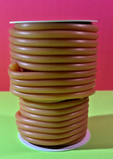 1/8 I.D X 3/32 WALL X 5/16 O.D AMBER 50 FOOT ROLL LATEX TUBING